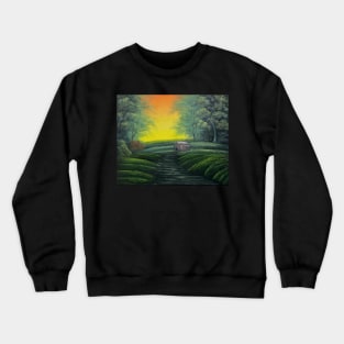 Nestled Cabin Crewneck Sweatshirt